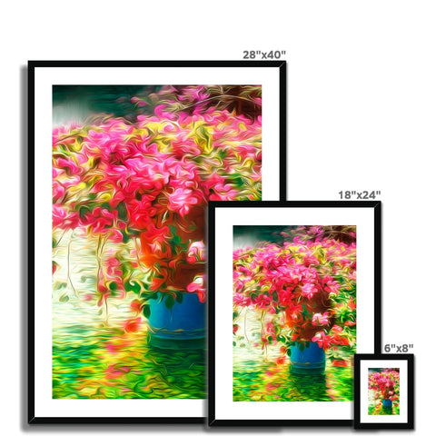 Flowers - Past Framed & Mounted Print