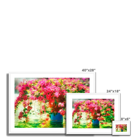 Flowers - Past Framed & Mounted Print
