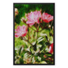 For Luvenia - The Flowers Loved You So  Framed Canvas