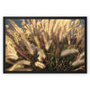 I Sing the Grasses Electric 5 Framed Canvas