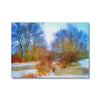 Winter Pond Canvas