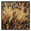 I Sing the Grasses Electric 9 Framed Canvas