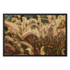 I Sing the Grasses Electric 2 Framed Canvas