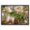 Golden Mimosa Tree Framed Canvas