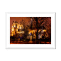 Fallen Angel - Notre Dame Cathedral Paris Before the Fire Framed & Mounted Print