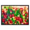 Candle Bloom Flowers 1 Framed Canvas