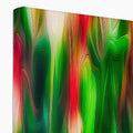 Candle Bloom Flowers 3 Canvas