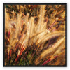 I Sing the Grasses Electric 8 Framed Canvas