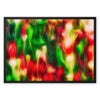 Candle Bloom Flowers 3 Framed Canvas