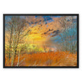 Winter Meadow Framed Canvas
