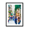 Lovers Quarrel - Barcelona Framed & Mounted Print