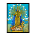 Blue Madonna - Lecce Framed Print