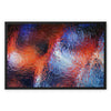 The Red White and Blue Framed Canvas